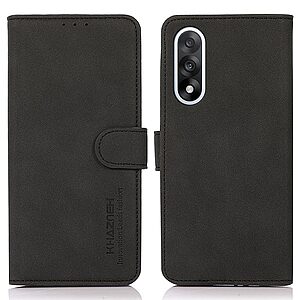 Θήκη OnePlus Nord 5 5G - KHAZNEH - Flip Πορτοφόλι από Συνθετικό Δέρμα (PU) με TPU - Μαύρο - Wallet/Stand