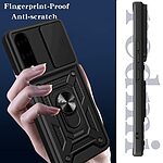 Θήκη OnePlus Nord 5 5G - OEM - Σκληρή Θήκη PC+TPU - Κόκκινο - Stand - Εικόνα 4