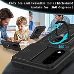 Θήκη OnePlus Nord 5 5G - OEM - Σκληρή Θήκη PC+TPU - Μαύρο - Stand - Εικόνα 9