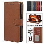 Θήκη OnePlus Nord CE5 5G - OEM - Flip Πορτοφόλι από Συνθετικό Δέρμα (PU) με TPU - Καφέ - RFID/Wallet/Stand - Εικόνα 5