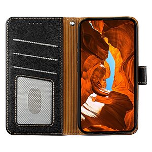 Θήκη OnePlus Nord CE5 5G - OEM - Flip Πορτοφόλι από Συνθετικό Δέρμα (PU) με TPU - Μαύρο - RFID/Wallet/Stand - Εικόνα 2