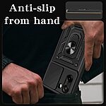 Θήκη OnePlus Nord CE5 5G - OEM - Σκληρή Θήκη PC+TPU - Κόκκινο - Stand - Εικόνα 8