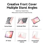 Θήκη Samsung Galaxy Tab S11 - DUX DUCIS Magi Series - Flip Θήκη από Συνθετικό Δέρμα (PU) με TPU - Ροζ - Stand - Εικόνα 8