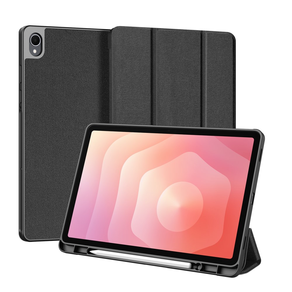 Θήκη Samsung Galaxy Tab S11 - DUX DUCIS Domo Series - Flip Θήκη από Συνθετικό Δέρμα (PU) με TPU - Μαύρο - Stand Θήκη Samsung Galaxy Tab S11 - DUX DUCIS Domo Series - Flip Θήκη από Συνθετικό Δέρμα (PU) με TPU - Μαύρο - Stand