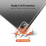 Θήκη Samsung Galaxy Tab S11 - DUX DUCIS Domo Series - Flip Θήκη από Συνθετικό Δέρμα (PU) με TPU - Μαύρο - Stand - Εικόνα 9