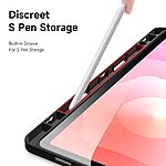 Θήκη Samsung Galaxy Tab S11 - DUX DUCIS Magi Series - Flip Θήκη από Συνθετικό Δέρμα (PU) με TPU - Μαύρο - Stand - Εικόνα 10