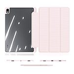 Θήκη Samsung Galaxy Tab S11 - DUX DUCIS TOBY Series - Flip Θήκη από Συνθετικό Δέρμα (PU) με TPU - Ροζ - Auto Sleep/Stand - Εικόνα 8