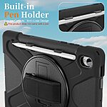 Θήκη Samsung Galaxy Tab S11 - OEM - Σκληρή Θήκη PC+TPU - Μαύρο - Stand - Εικόνα 9