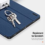 Θήκη Samsung Galaxy Tab S11 - DUX DUCIS Domo Series - Flip Θήκη από Συνθετικό Δέρμα (PU) με TPU - Μπλε - Stand - Εικόνα 4
