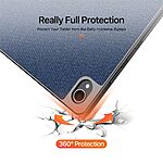 Θήκη Samsung Galaxy Tab S11 - DUX DUCIS Domo Series - Flip Θήκη από Συνθετικό Δέρμα (PU) με TPU - Μπλε - Stand - Εικόνα 9