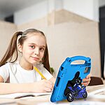 Θήκη Samsung Galaxy Tab S11 / S10 FE / S9 FE / S9 / S8 / S7 / Xiaomi Pad 6 / Redmi Pad 2 / Redmi Pad SE / Lenovo Tab M11 / Huawei MatePad SE 11 - OEM - Σκληρή Θήκη EVA - Μπλε - Stand - Εικόνα 4