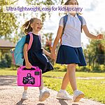 Θήκη Samsung Galaxy Tab S11 / S10 FE / S9 FE / S9 / S8 / S7 / Xiaomi Pad 6 / Redmi Pad 2 / Redmi Pad SE / Lenovo Tab M11 / Huawei MatePad SE 11 - OEM - Πλάτη EVA - Ροζ - Stand - Εικόνα 6