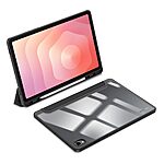 Θήκη Samsung Galaxy Tab S11 - DUX DUCIS TOBY Series - Flip Θήκη από Συνθετικό Δέρμα (PU) με TPU - Μαύρο - Stand - Εικόνα 4