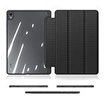Θήκη Samsung Galaxy Tab S11 - DUX DUCIS TOBY Series - Flip Θήκη από Συνθετικό Δέρμα (PU) με TPU - Μαύρο - Stand - Εικόνα 8