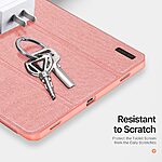 Θήκη Samsung Galaxy Tab S11 - DUX DUCIS Domo Series - Flip Θήκη από Συνθετικό Δέρμα (PU) με TPU - Ροζ - Stand - Εικόνα 4