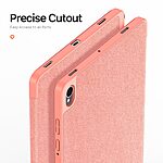 Θήκη Samsung Galaxy Tab S11 - DUX DUCIS Domo Series - Flip Θήκη από Συνθετικό Δέρμα (PU) με TPU - Ροζ - Stand - Εικόνα 5