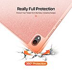 Θήκη Samsung Galaxy Tab S11 - DUX DUCIS Domo Series - Flip Θήκη από Συνθετικό Δέρμα (PU) με TPU - Ροζ - Stand - Εικόνα 9