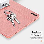 Θήκη Samsung Galaxy Tab S11 Ultra - DUX DUCIS Domo Series - Flip Θήκη από Συνθετικό Δέρμα (PU) με TPU - Ροζ - Stand - Εικόνα 4