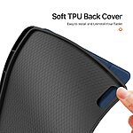 Θήκη Samsung Galaxy Tab S11 Ultra - DUX DUCIS Domo Series - Flip Θήκη από Συνθετικό Δέρμα (PU) με TPU - Μπλε - Stand - Εικόνα 10