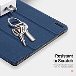 Θήκη Samsung Galaxy Tab S11 Ultra - DUX DUCIS Domo Series - Flip Θήκη από Συνθετικό Δέρμα (PU) με TPU - Μπλε - Stand - Εικόνα 4