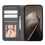 Θήκη Xiaomi 15T 5G - OEM - Flip Πορτοφόλι από Συνθετικό Δέρμα (PU) με TPU - Μαύρο - Wallet/Stand/Λουράκι - Εικόνα 2