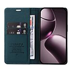 Θήκη Xiaomi 15T 5G - YIKATU - Flip Πορτοφόλι από Συνθετικό Δέρμα (PU) με TPU - Πράσινο - Wallet/Stand - Εικόνα 3