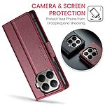 Θήκη Xiaomi 15T Pro 5G - CASEME 023 - Flip Πορτοφόλι από Συνθετικό Δέρμα (PU) με TPU - Κόκκινο - RFID/Wallet/Stand - Εικόνα 9