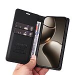 Θήκη Xiaomi 15T Pro 5G - YIKATU - Flip Πορτοφόλι από Συνθετικό Δέρμα (PU) με TPU - Μαύρο - Wallet/Stand - Εικόνα 10