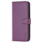 Θήκη Xiaomi 15T Pro 5G - BINFEN COLOR BF17 - Flip Πορτοφόλι από Συνθετικό Δέρμα (PU) με TPU - μωβ - Wallet/Stand - Εικόνα 2