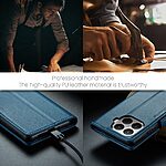 Θήκη Xiaomi 15T Pro 5G - CASEME 023 - Flip Πορτοφόλι από Συνθετικό Δέρμα (PU) με TPU - Μπλε - RFID/Wallet/Stand - Εικόνα 4