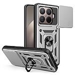 Θήκη Xiaomi 15T Pro 5G - OEM - Σκληρή Θήκη PC+TPU - Ασημί - Stand