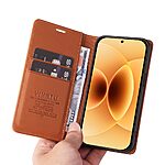 Θήκη Xiaomi 17 5G - YIKATU - Flip Πορτοφόλι από Συνθετικό Δέρμα (PU) με TPU - Καφέ - Wallet/Stand - Εικόνα 10