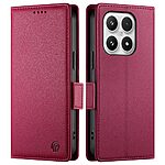 Θήκη Xiaomi 17 5G - OEM - Flip Πορτοφόλι από Συνθετικό Δέρμα (PU) με TPU - Κόκκινο - Wallet/Stand