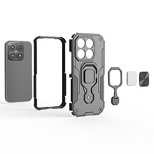 Θήκη Xiaomi 17 5G - OEM - Σκληρή Θήκη PC+TPU - μπλε ανοιχτό - Stand - Εικόνα 2