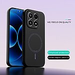 Θήκη Xiaomi 17 5G - ABEEL - Πλάτη Σιλικόνης - Μαύρο - MagSafe - Εικόνα 2