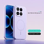 Θήκη Xiaomi 17 5G - ABEEL - Πλάτη Σιλικόνης - Μωβ - MagSafe - Εικόνα 2