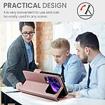 Θήκη Xiaomi 17 Pro 5G - OEM - Flip Πορτοφόλι από Συνθετικό Δέρμα (PU) με TPU - ροζ χρυσό - Wallet/Stand - Εικόνα 10