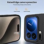 Θήκη Xiaomi 17 Pro 5G - WANLONFENG TQ Series - Σκληρή Θήκη PC+TPU - Γκρι - MagSafe - Εικόνα 3