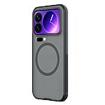 Θήκη Xiaomi 17 Pro 5G - NILLKIN Super Frosted Shield Pro - Σκληρή Θήκη PC+TPU - Μαύρο - MagSafe