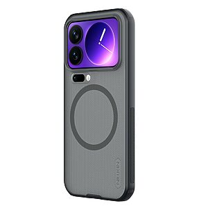 Θήκη Xiaomi 17 Pro 5G - NILLKIN Super Frosted Shield Pro - Σκληρή Θήκη PC+TPU - Μαύρο - MagSafe