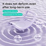 Θήκη Xiaomi 17 Pro 5G - ABEEL - Πλάτη Σιλικόνης - Γαλάζιο - MagSafe - Εικόνα 6