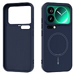 Θήκη Xiaomi 17 Pro 5G - ABEEL - Πλάτη Σιλικόνης - μπλε σκούρο - MagSafe