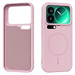 Θήκη Xiaomi 17 Pro 5G - ABEEL - Πλάτη Σιλικόνης - Ροζ - MagSafe