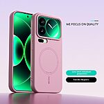 Θήκη Xiaomi 17 Pro 5G - ABEEL - Πλάτη Σιλικόνης - Ροζ - MagSafe - Εικόνα 2