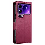 Θήκη Xiaomi 17 Pro Max 5G - OEM - Flip Πορτοφόλι από Συνθετικό Δέρμα (PU) με TPU - κόκκινο - Wallet/Stand - Εικόνα 3