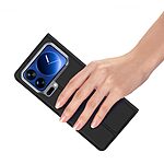 Θήκη Xiaomi 17 Pro Max 5G - DUX DUCIS Skin Pro Series - Flip Πορτοφόλι από Συνθετικό Δέρμα (PU) - Μαύρο - Wallet/Stand - Εικόνα 9