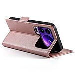 Θήκη Xiaomi 17 Pro Max 5G - OEM - Flip Πορτοφόλι από Συνθετικό Δέρμα (PU) με TPU - ροζ χρυσό - Wallet/Stand - Εικόνα 6