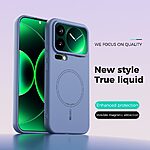 Θήκη Xiaomi 17 Pro Max 5G - ABEEL - Πλάτη Σιλικόνης - Γαλάζιο - MagSafe - Εικόνα 2