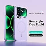 Θήκη Xiaomi 17 Pro Max 5G - ABEEL - Πλάτη Σιλικόνης - Μωβ - MagSafe - Εικόνα 2