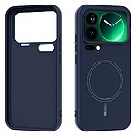 Θήκη Xiaomi 17 Pro Max 5G - ABEEL - Πλάτη Σιλικόνης - μπλε σκούρο - MagSafe